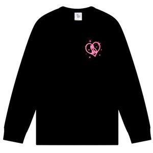 DRAKE’S OVO With LOVE LONG SLEEVE T•Shirt MENS (BLACK)